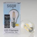 Sigor E27 LED Filament Leuchtmittel klar 11W=(100W)...