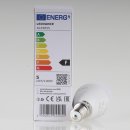 LEDVANCE E14 LED Leuchtmittel 4.9W=(40W) 240V Kerzen-Form matt warmweiß 470 lm dimmbar