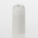 E14 Lampenfassung Thermoplast/Kunststoff weiß Glattmantel 2-teilig M10x1 IG