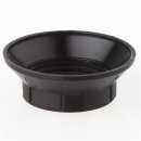 E14 Schraubring Thermoplast/Kunststoff schwarz 43x15mm für Kunststoff Fassung