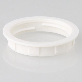 E14 Schraubring Thermoplast/Kunststoff weiß 35x7mm für Kunststoff Fassung