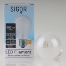 Sigor E27 LED Filament Leuchtmittel matt 7W=(60W)...