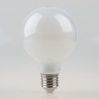 Sigor E27 LED Globe 80mm Filament Leuchtmittel opal 7W=60W 240V 720 lm warmweiß dimmbar