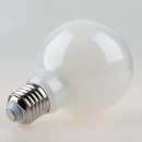 Sigor E27 LED Globe 80mm Filament Leuchtmittel opal 7W=60W 240V 720 lm warmweiß dimmbar