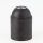 E27 Lampenfassung Thermoplast/Kunststoff schwarz mit Glattmantel M10x1 IG 250V/4A