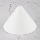 Lampen-Baldachin 110x70mm Kunststoff weiß Pyramiden...